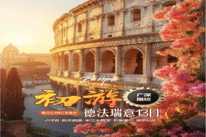 【德法瑞意13日游】 初游卢浮宫&新天鹅堡&米兰大教堂&布鲁塞尔&佛罗伦萨（BRU_MXP) 法签